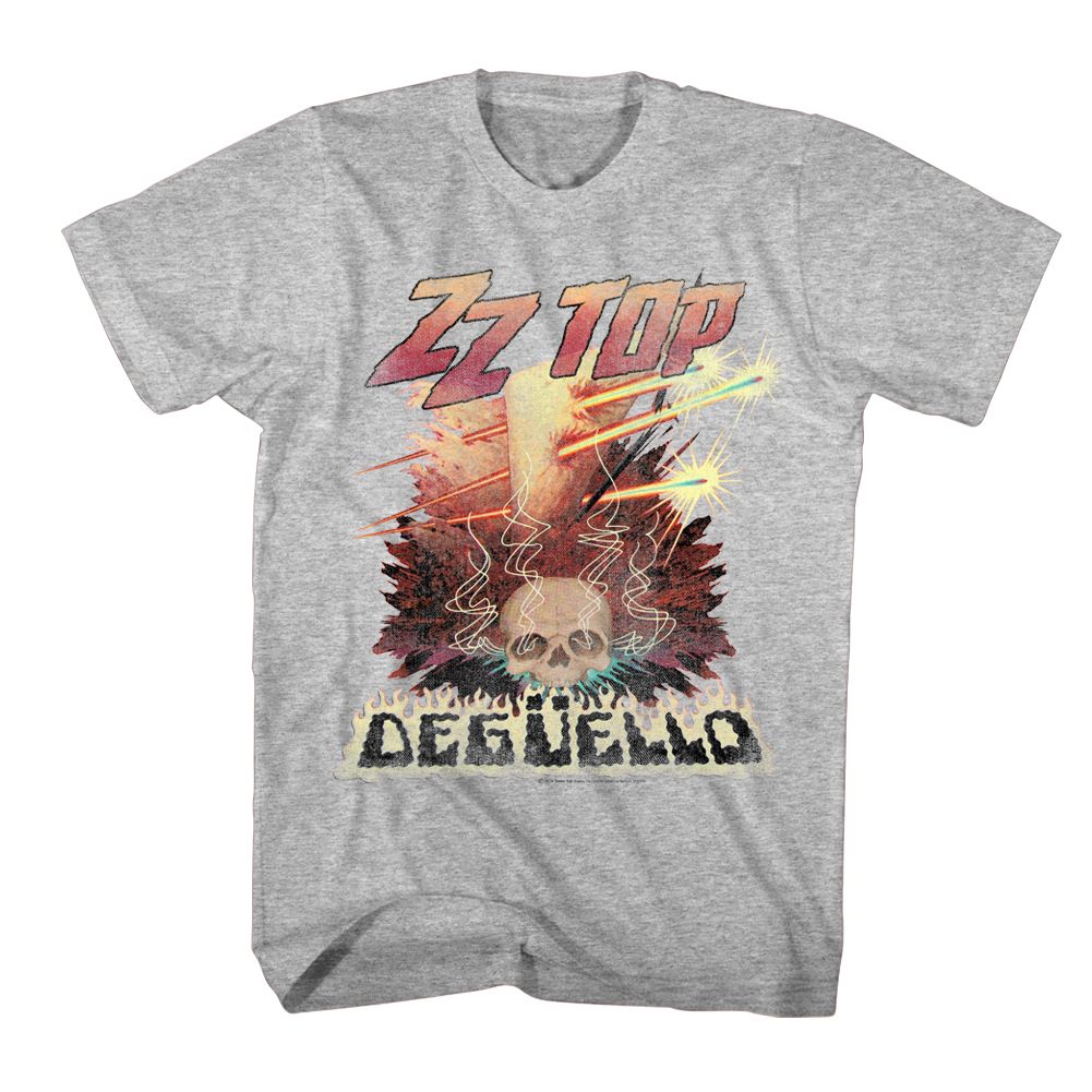 ZZ Top Deguello Official Heather T-shirt