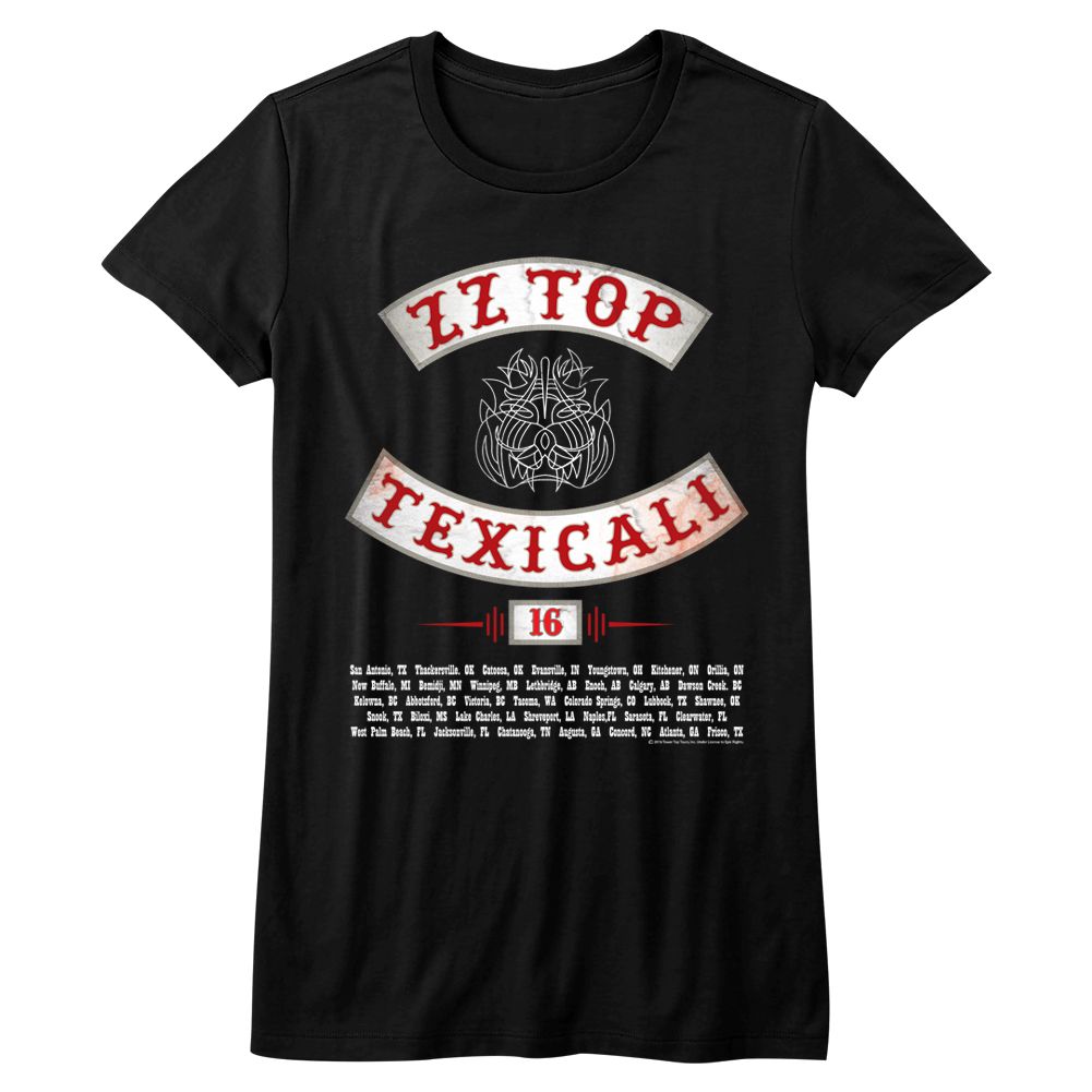 ZZ Top Texicali Official Ladies T-Shirt