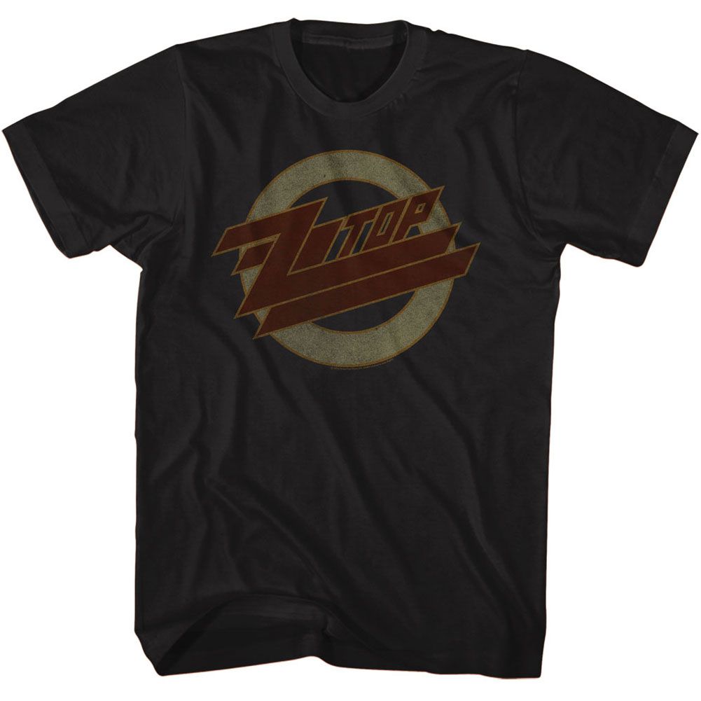 ZZ Top Logo Fade Official T-shirt