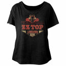 ZZ Top Lowdown Official Ladies Dolman T-shirt
