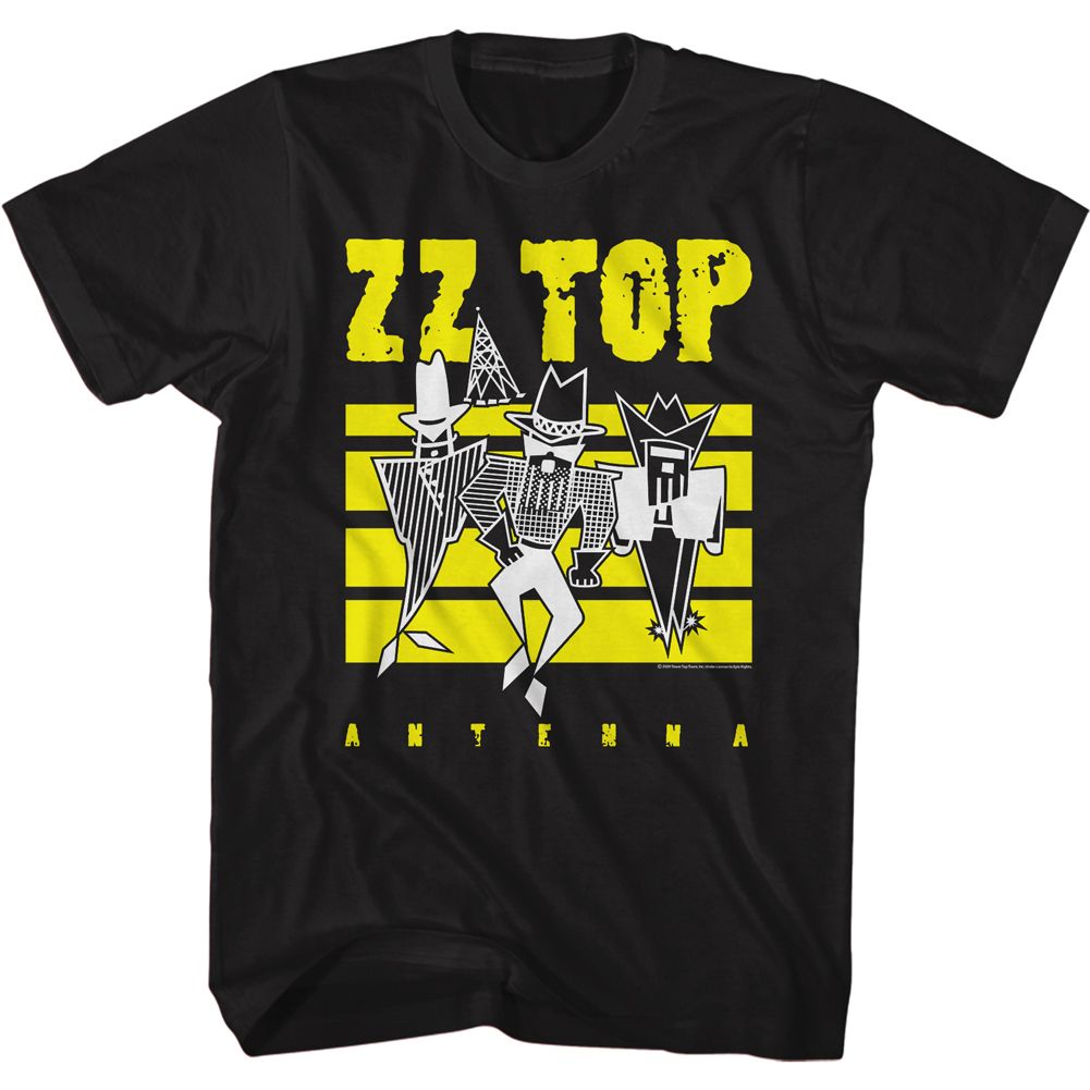 ZZ Top Antenna Official T-shirt