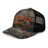 Rockteez Apparel Camouflage Trucker Hat Orange