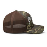 Rockteez Apparel Camouflage Trucker Hat White
