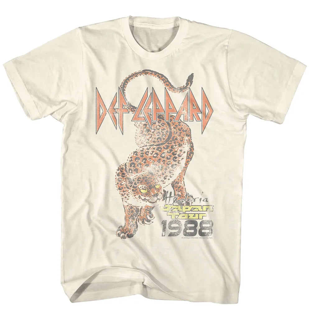 Def Leppard Japan Tour 88 Official T-Shirt