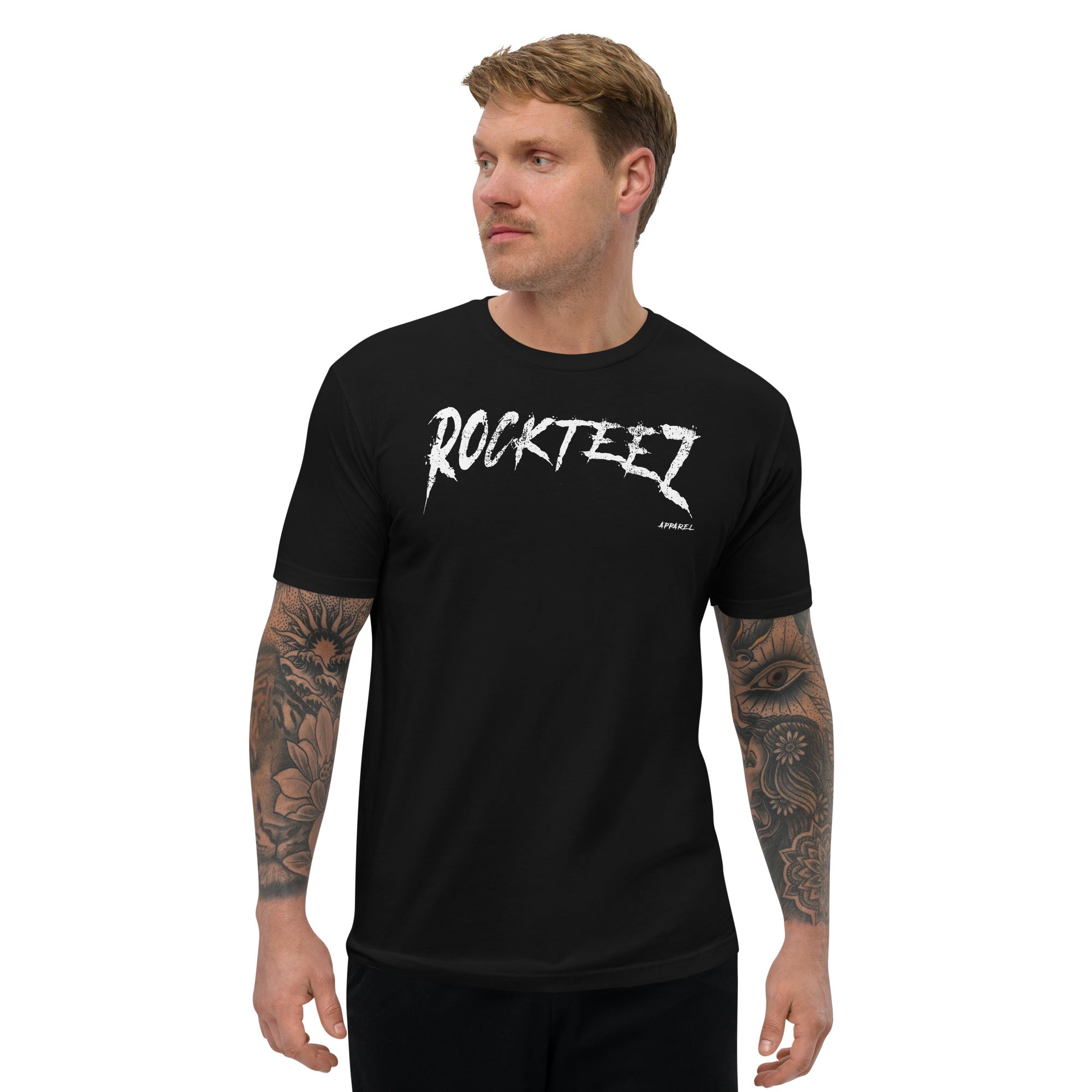 Rockteez Apparel Logo Fitted T-Shirt