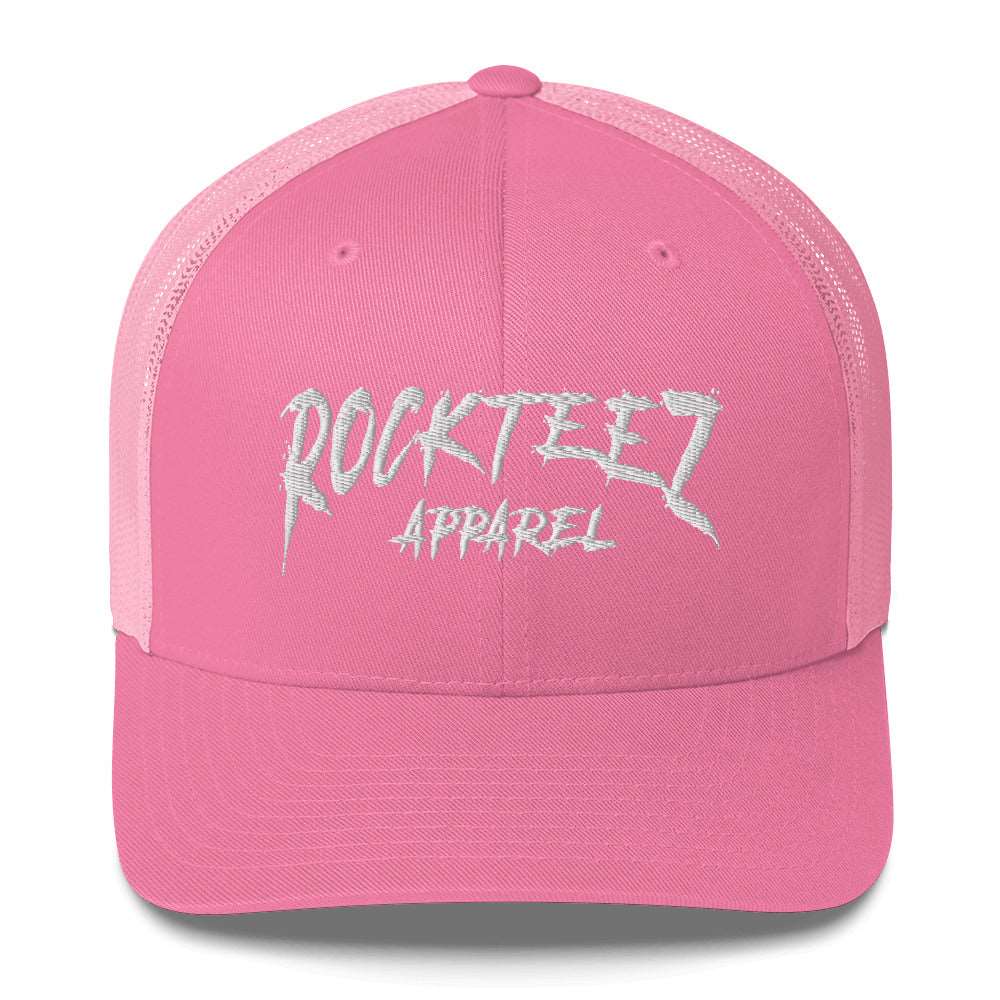 Rockteez Apparel Pink Trucker Cap