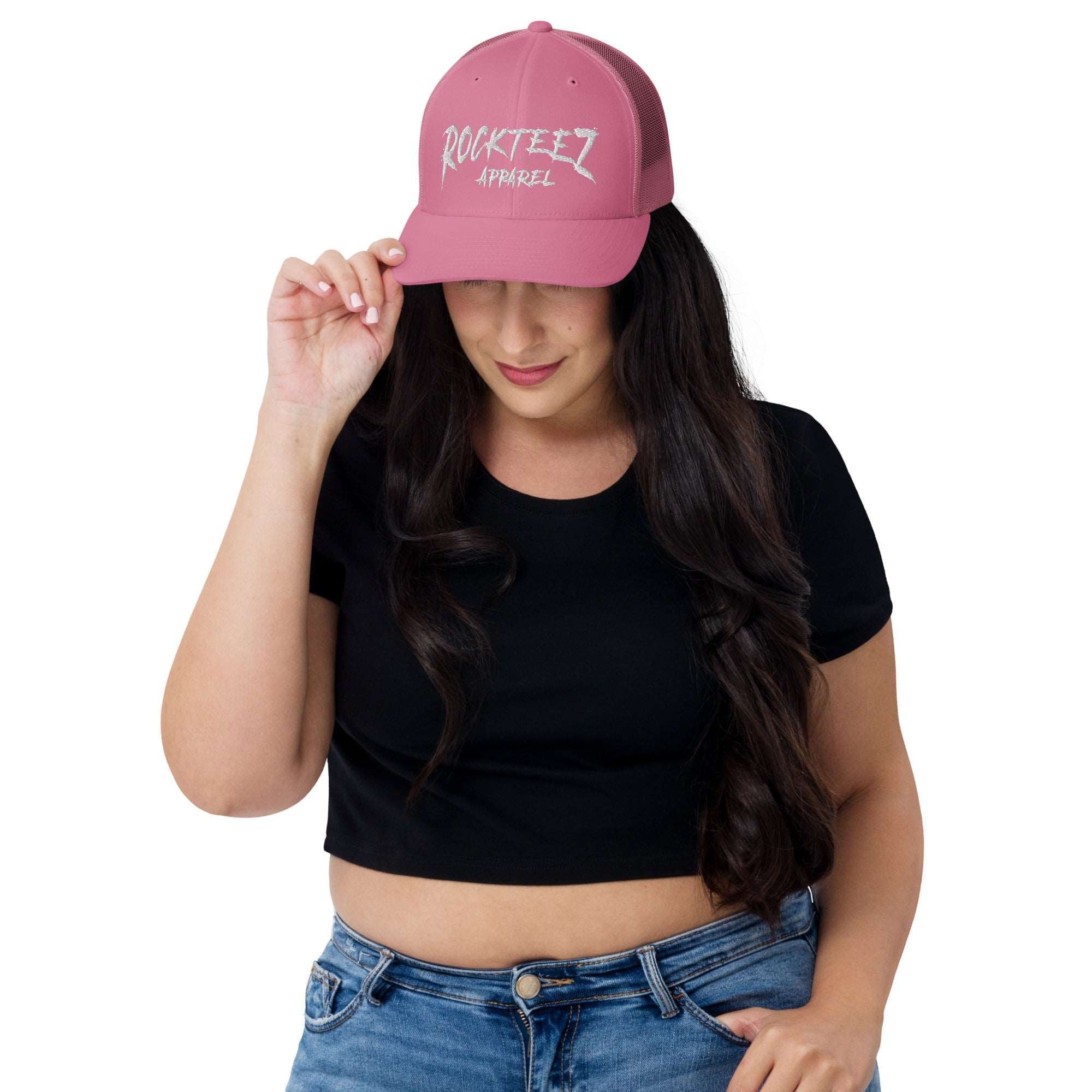 Rockteez Apparel Pink Trucker Cap