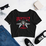 Rockteez Apparel Women’s Crop Tee