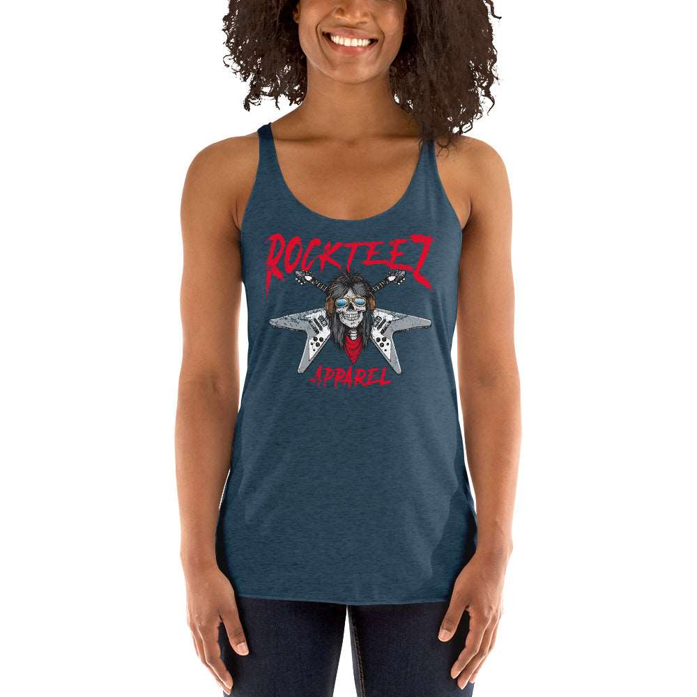 Rockteez Apparel Logo Women's Racerback Tank