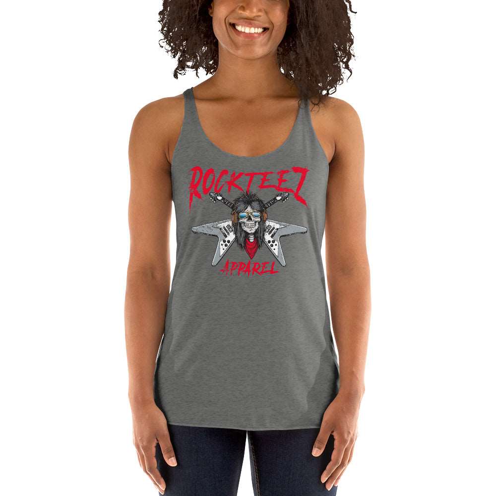 Rockteez Apparel Logo Women's Racerback Tank