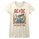 AC/DC Salute Official Ladies T-Shirt