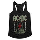 AC/DC Hells Bells Official Ladies Racerback Shirt