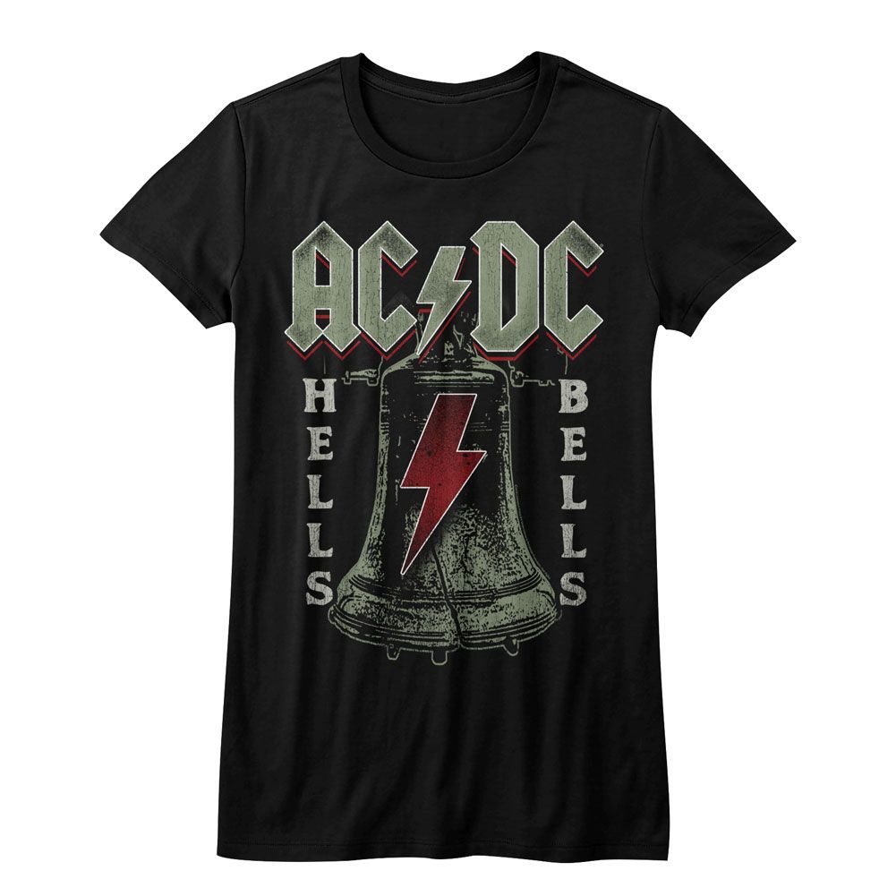 AC/DC Hells Bells Official Ladies T-Shirt