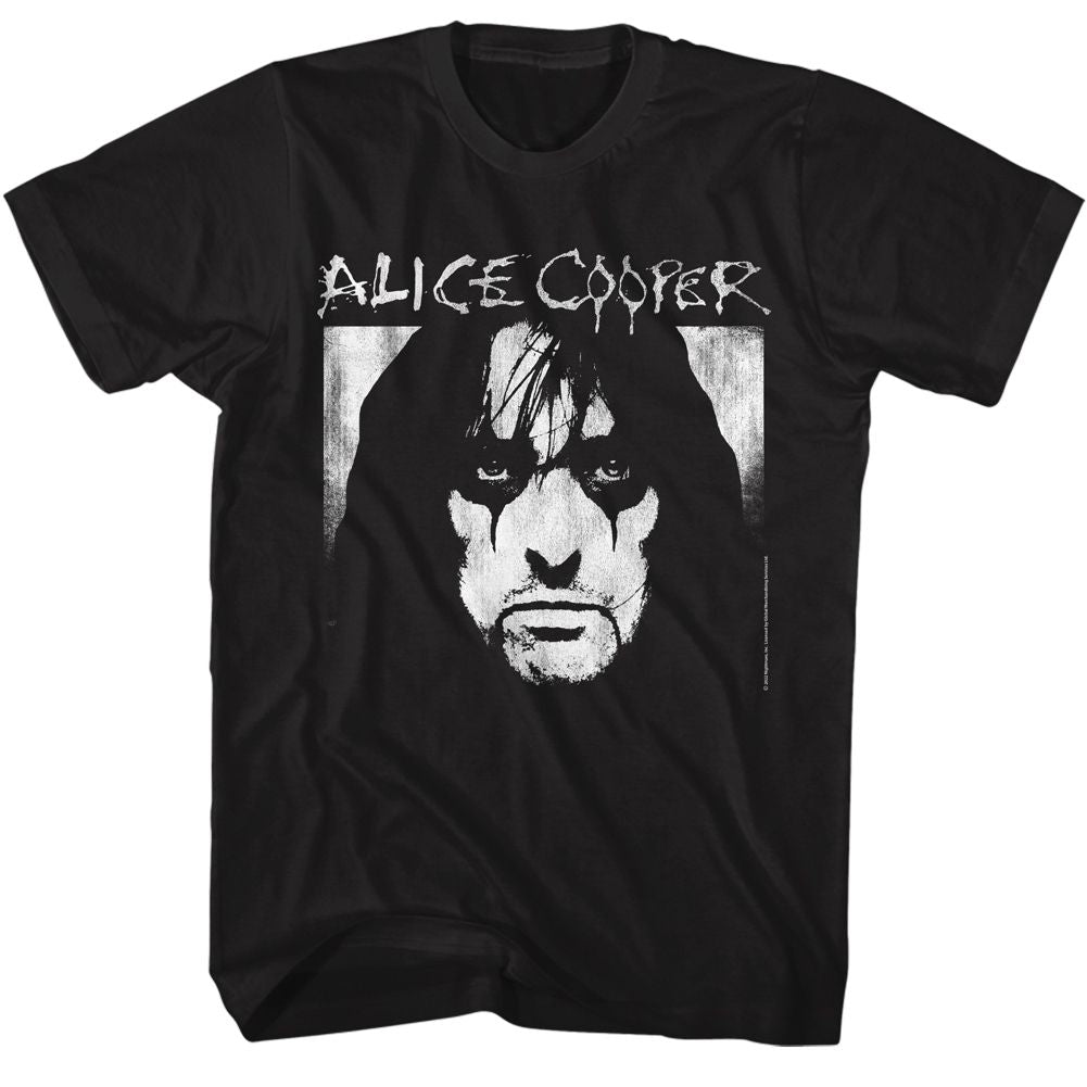 Alice Cooper Face And Logo Official T-Shirt
