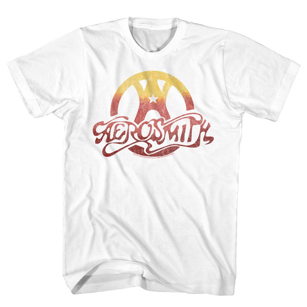 Aerosmith Gradient Logo Official T-Shirt