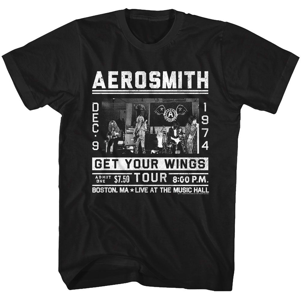 Aerosmith Wings Tour Official T-Shirt