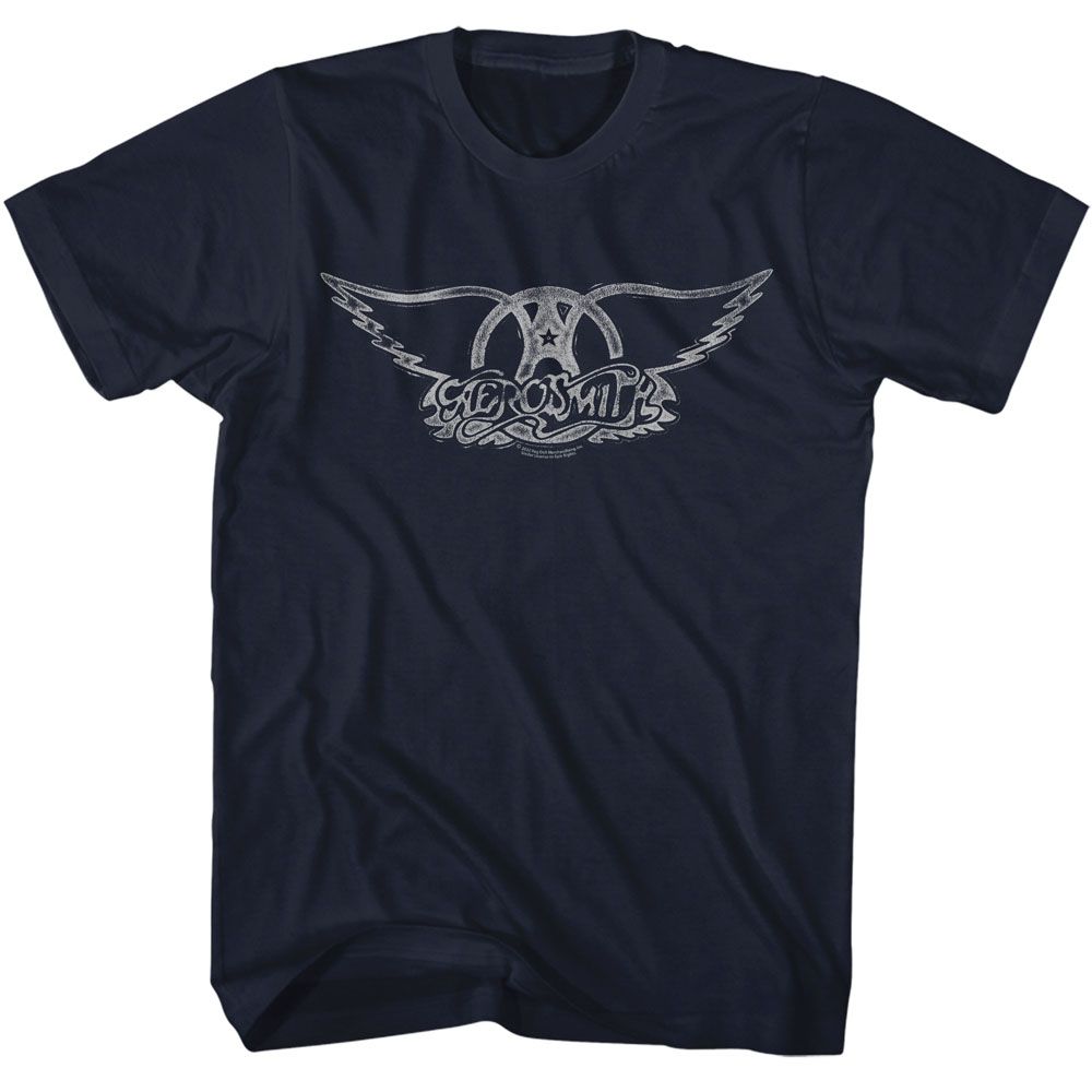 Aerosmith Wings Logo Light Official T-Shirt