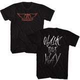 Aerosmith Walk This Way Official T-Shirt