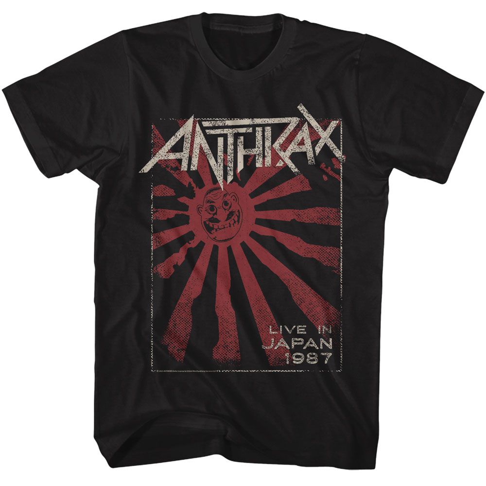 Anthrax Japan 87 Official T-Shirt