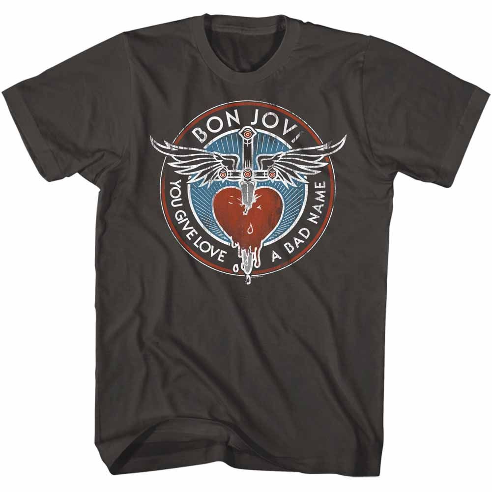 Bon Jovi Bad Name Official T-Shirt