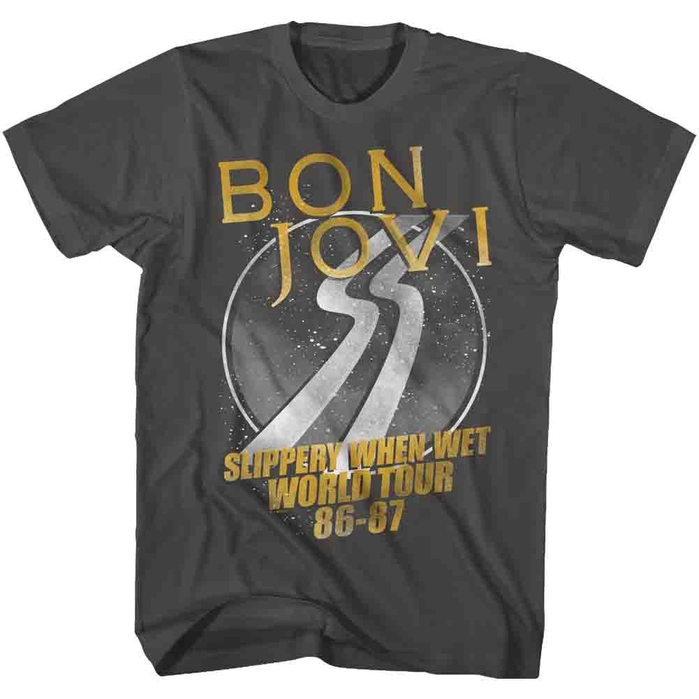 Bon Jovi Slippery World Tour Official T-Shirt