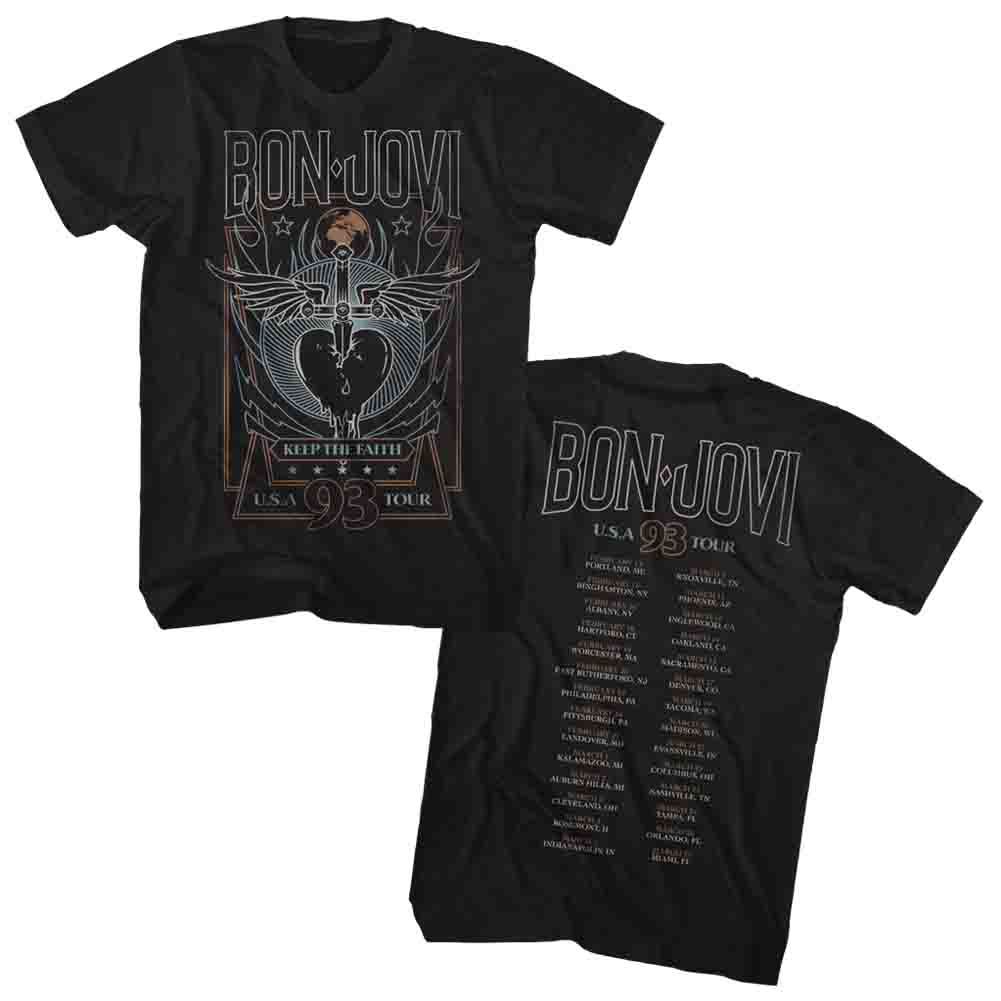 Bon Jovi 93 Tour Official T-Shirt