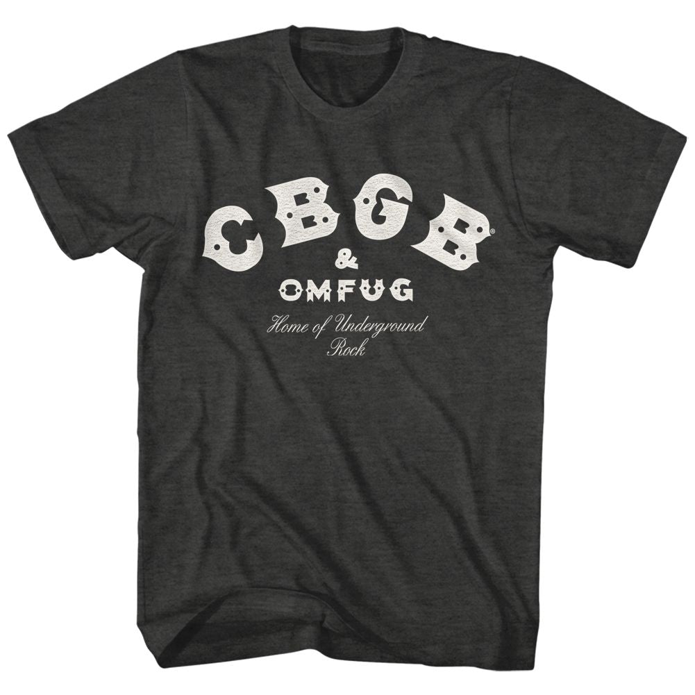 CBGB Logo Heather T-Shirt