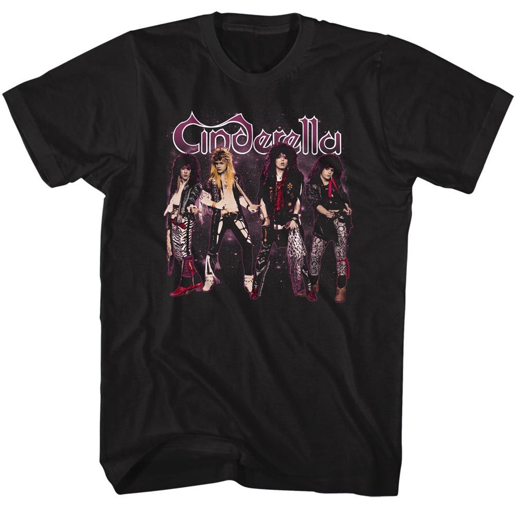 Cinderella Band Stands Official T-Shirt