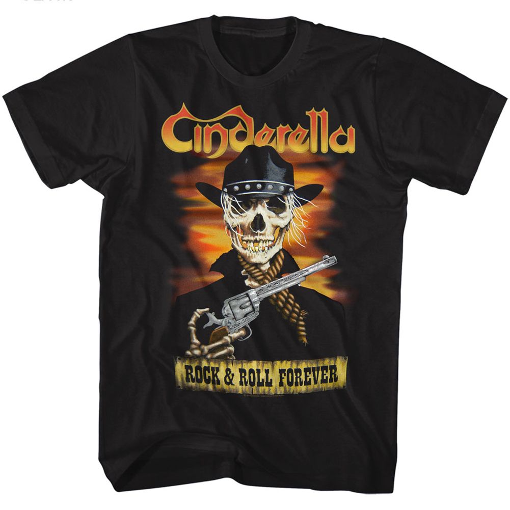 Cinderella Rock N Roll Forever Skelerella T-Shirt