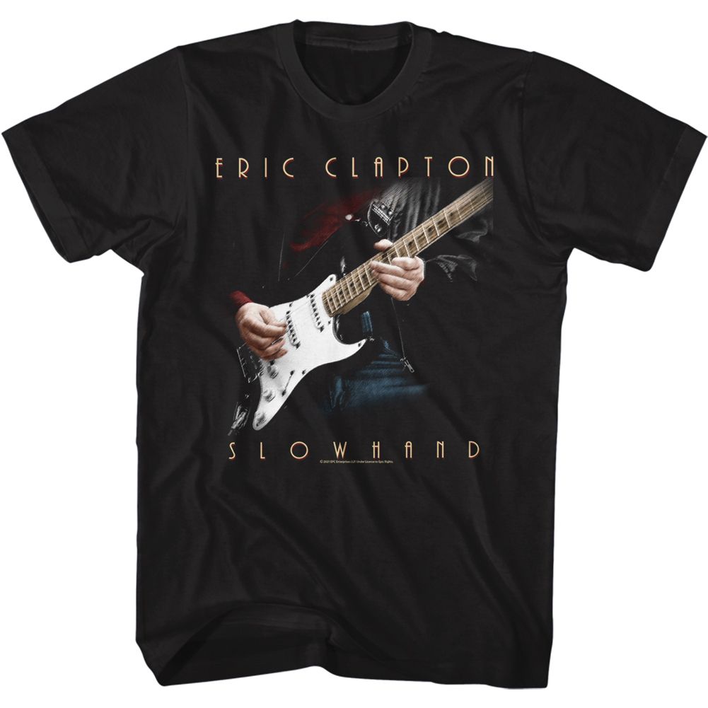 Eric Clapton Slowhand Black T-Shirt