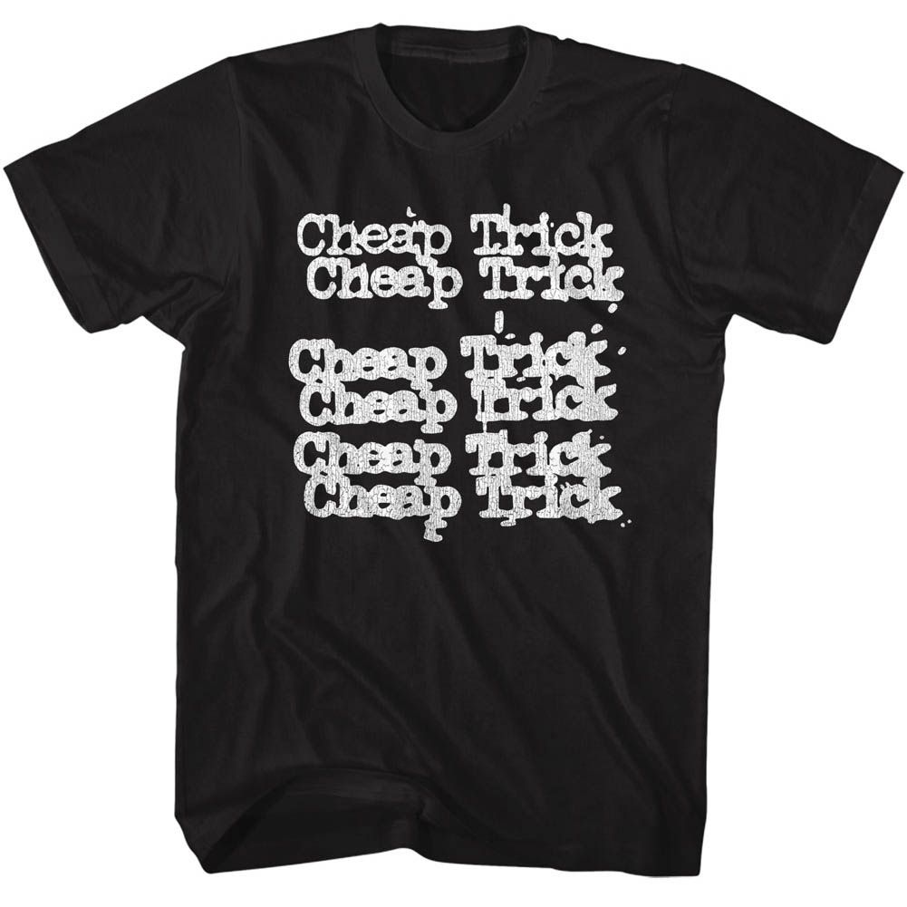 Cheap Trick Double Logo Official T-Shirt