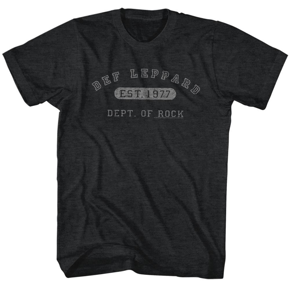 Def Leppard Dept. Of Rock Heather T-Shirt