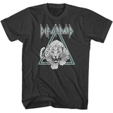 Def Leppard Double Triangle Leopard T-Shirt