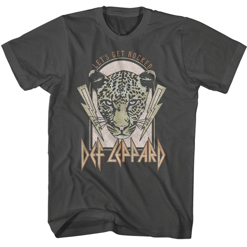 Def Leppard Lightning Let's Get Rocked Official T-Shirt