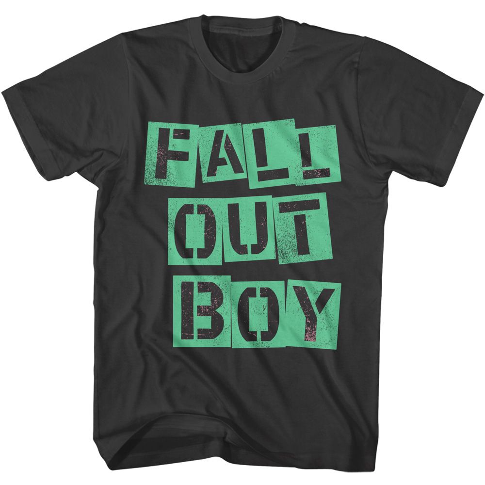 Fall Out Boy Cutout Logo Official T-Shirt