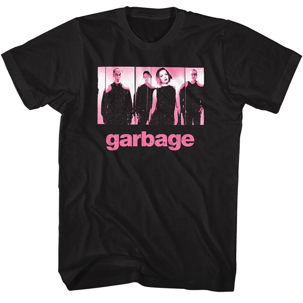 Garbage Pink Offset T-Shirt