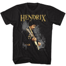 Jimi Hendrix In Gold Official T-Shirt