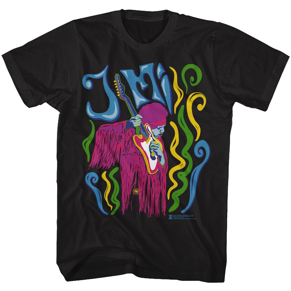 Jimi Hendrix Psychadelic Official T-Shirt
