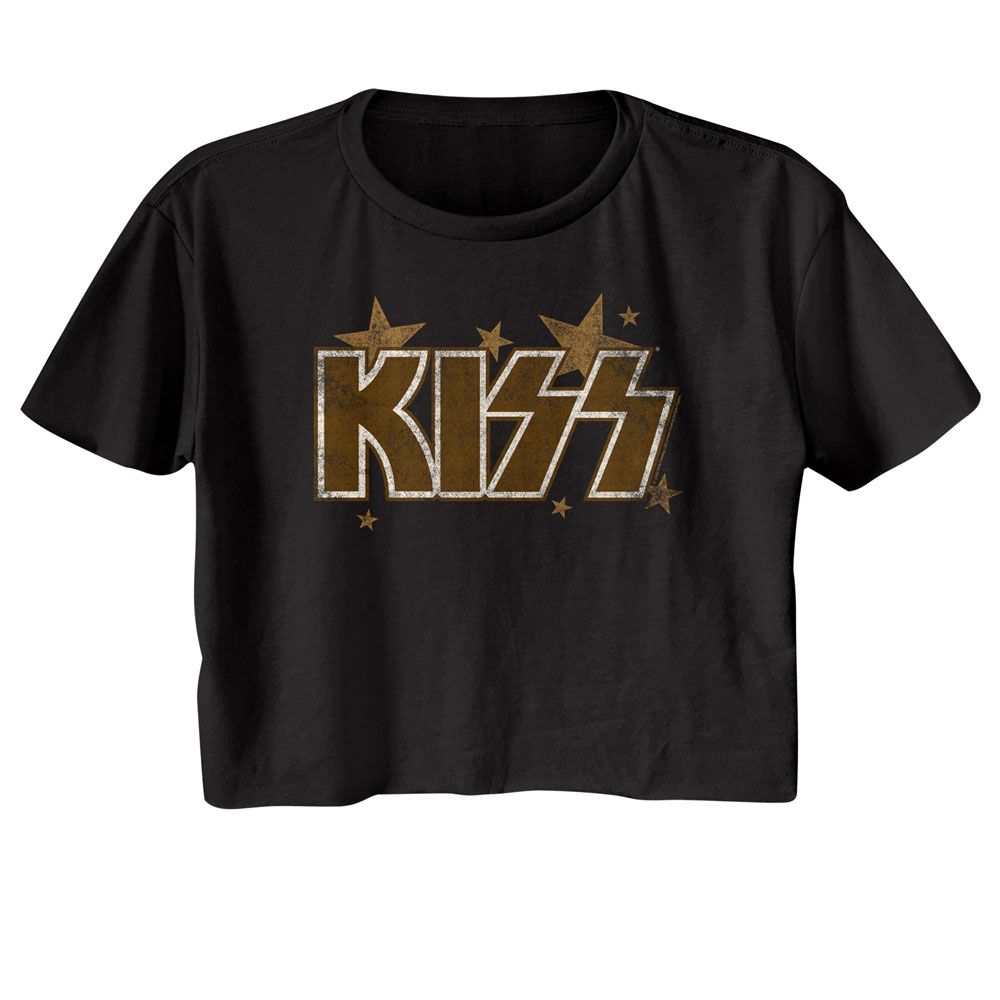 Kiss Stars Official Ladies Crop Top