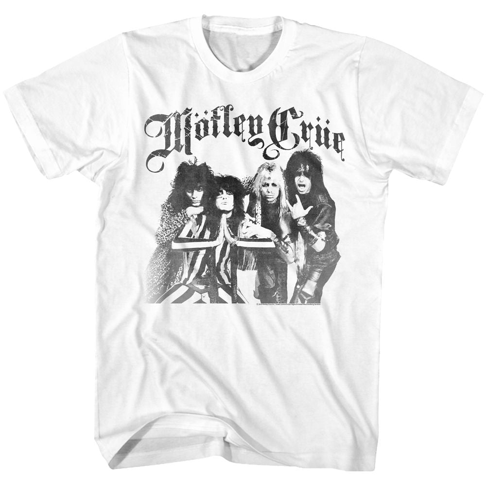 Motley Crue Motley Band Lineup T-Shirt