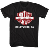 Motley Crue Red Girls Girls Girls Sign T-Shirt