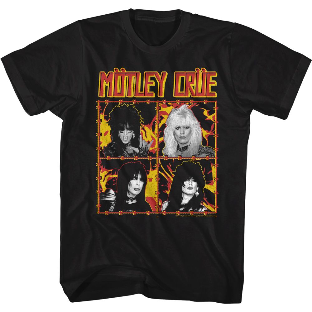 Motley Crue Fire And Wire T-Shirt