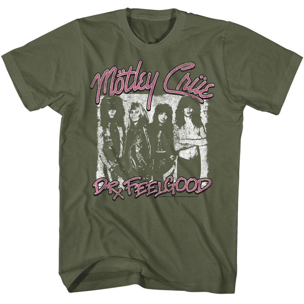 Motley Crue Dr Feelgood T Shirt Rockteez Apparel