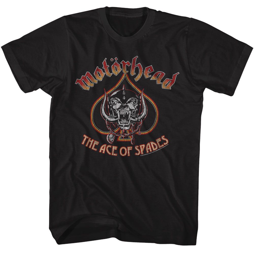 Motorhead Snaggletooth And Spade T-Shirt