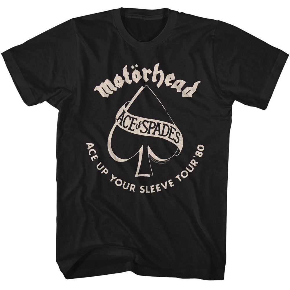 Motorhead Ace Tour '80 Official T-Shirt