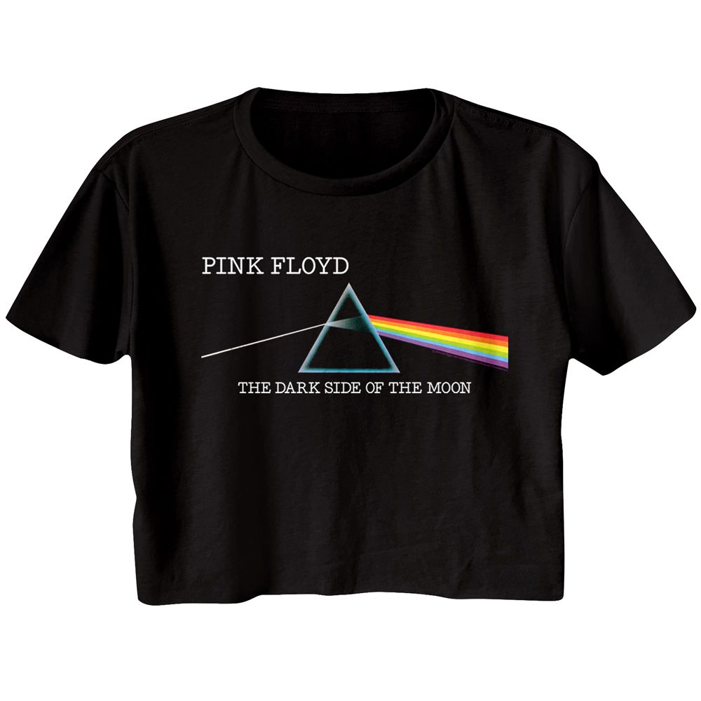 Pink Floyd Dark Side Of The Moon Redux Ladies Crop Top