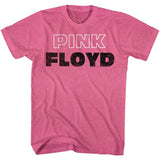 Pink Floyd Retro Pink Official Heather T-Shirt
