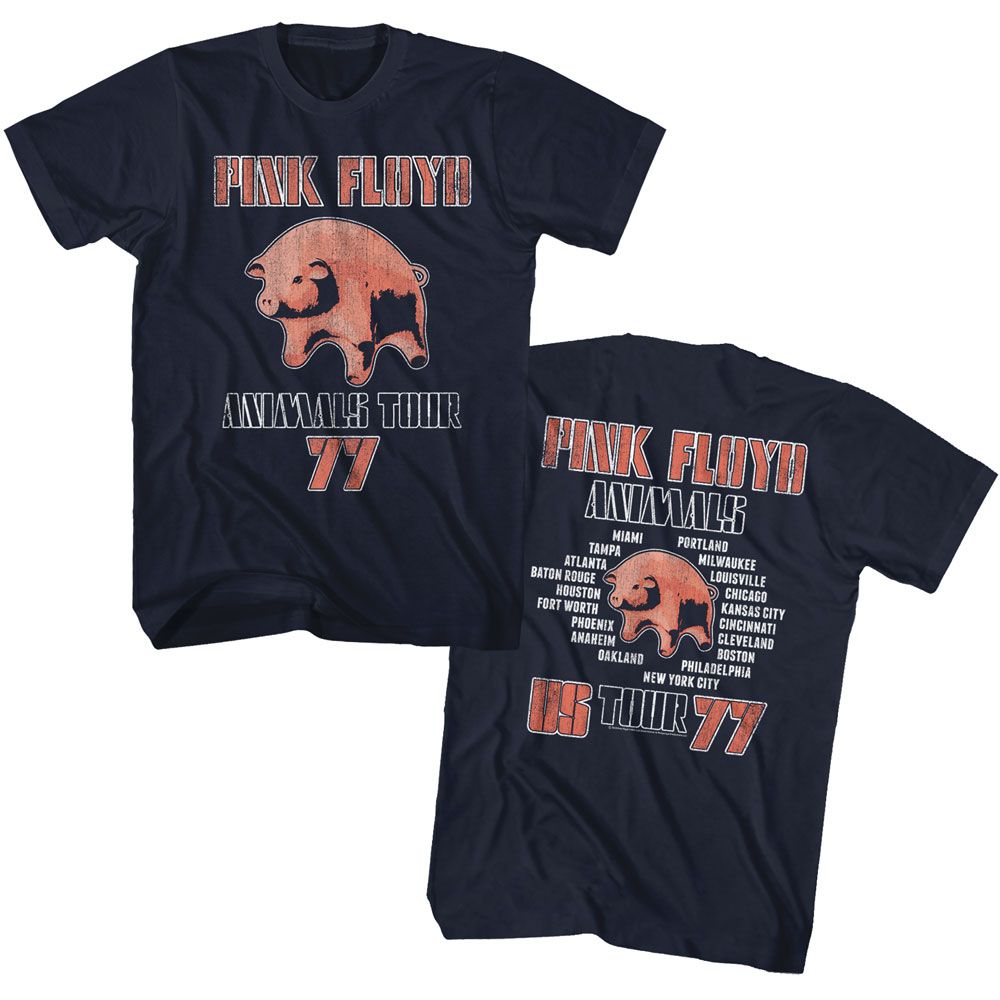 Pink Floyd Animals 77 Official T-Shirt