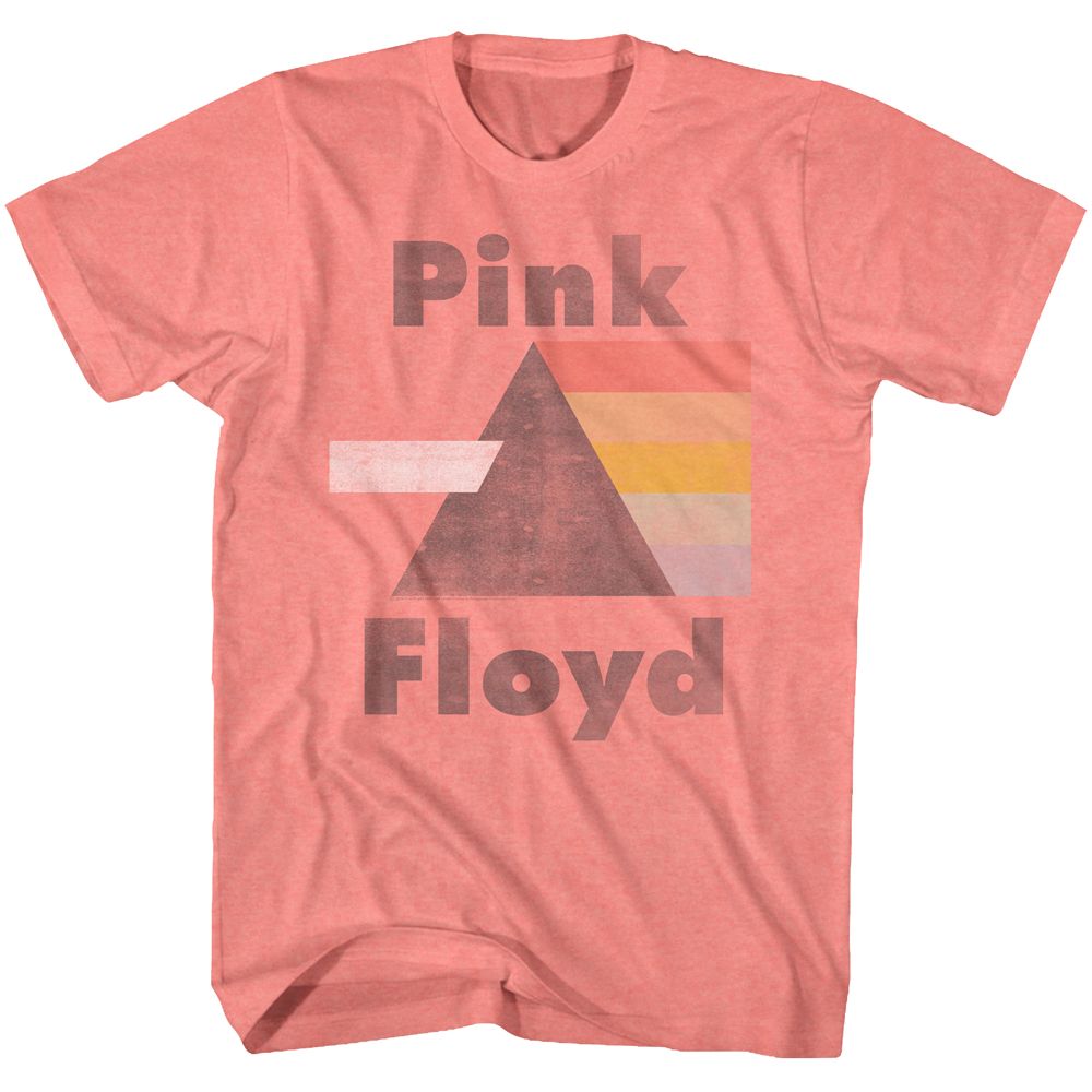Pink Floyd Prism Coral Heather T-Shirt