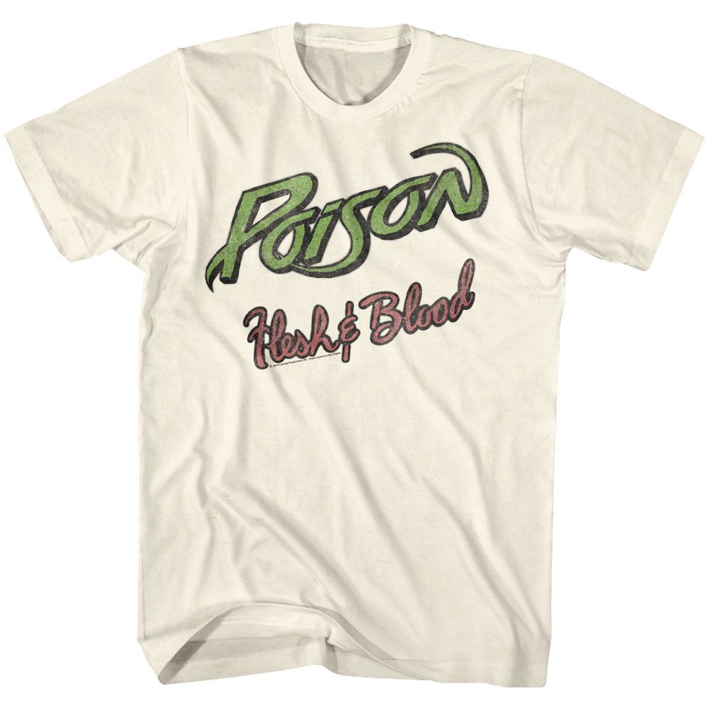 Poison Flesh & Blood Official T-shirt